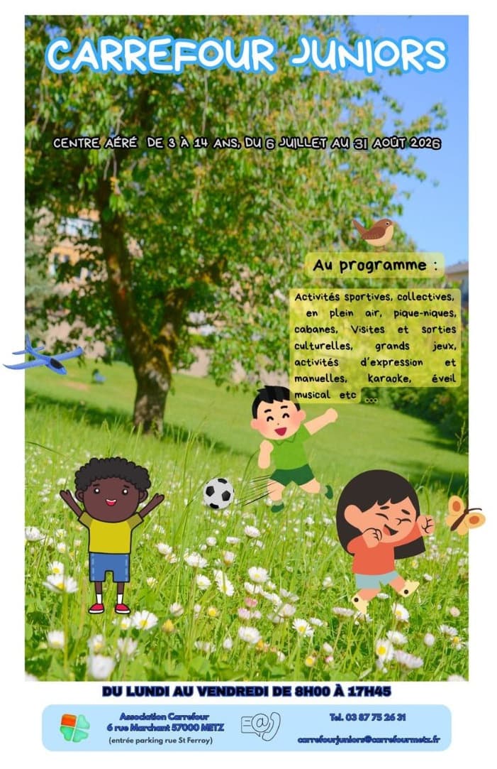 Vacances d'Été Carrefour Juniors