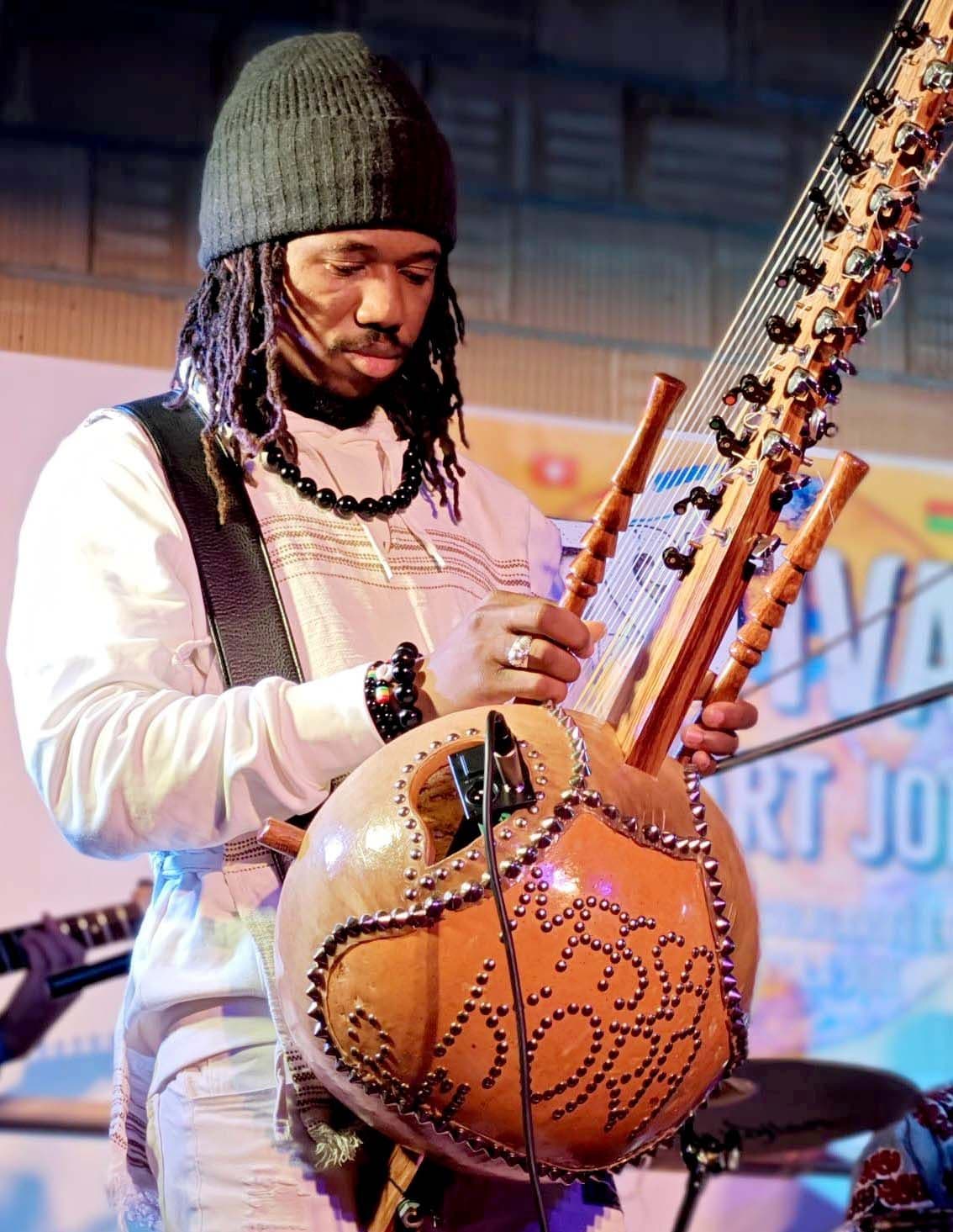 Atelier de kora avec Massa Dembele