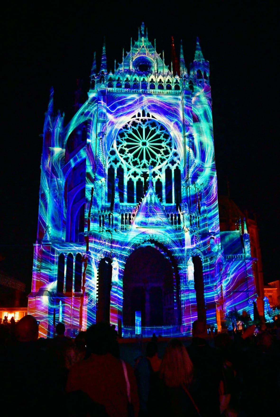 Video mapping - Constellations of Metz
