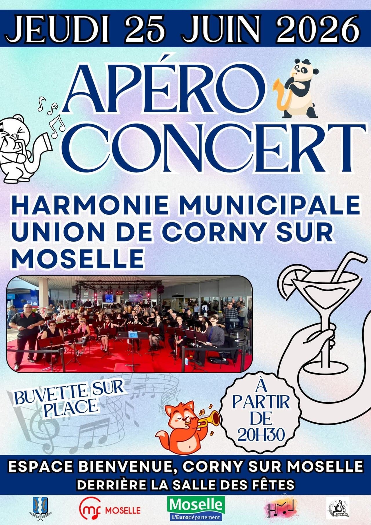 Apéro concert de l'Harmonie Municipale