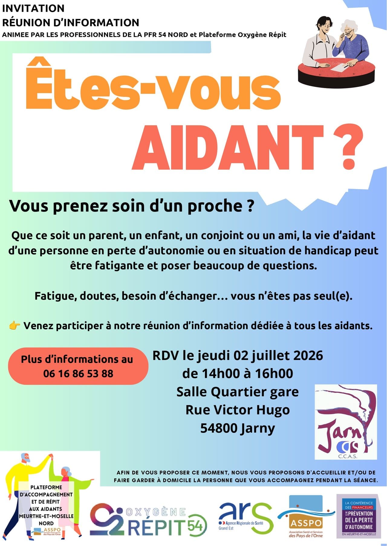 Santé - Aidants, prenez soin de vous