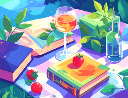 Apérolivres at the patio