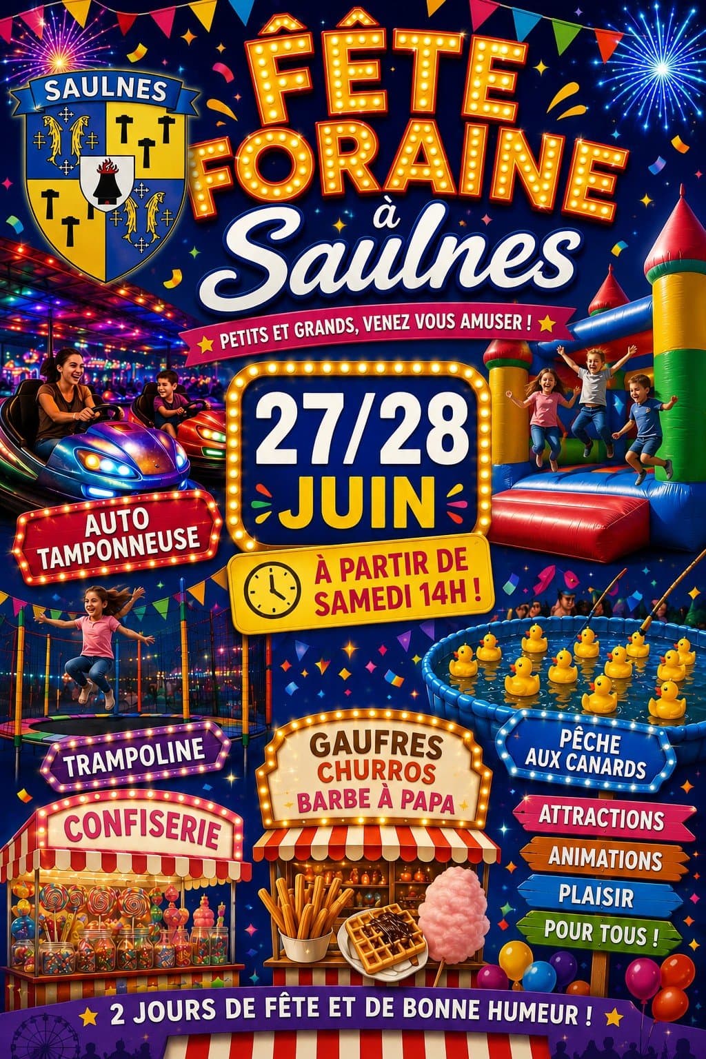 Fête foraine à Saulnes