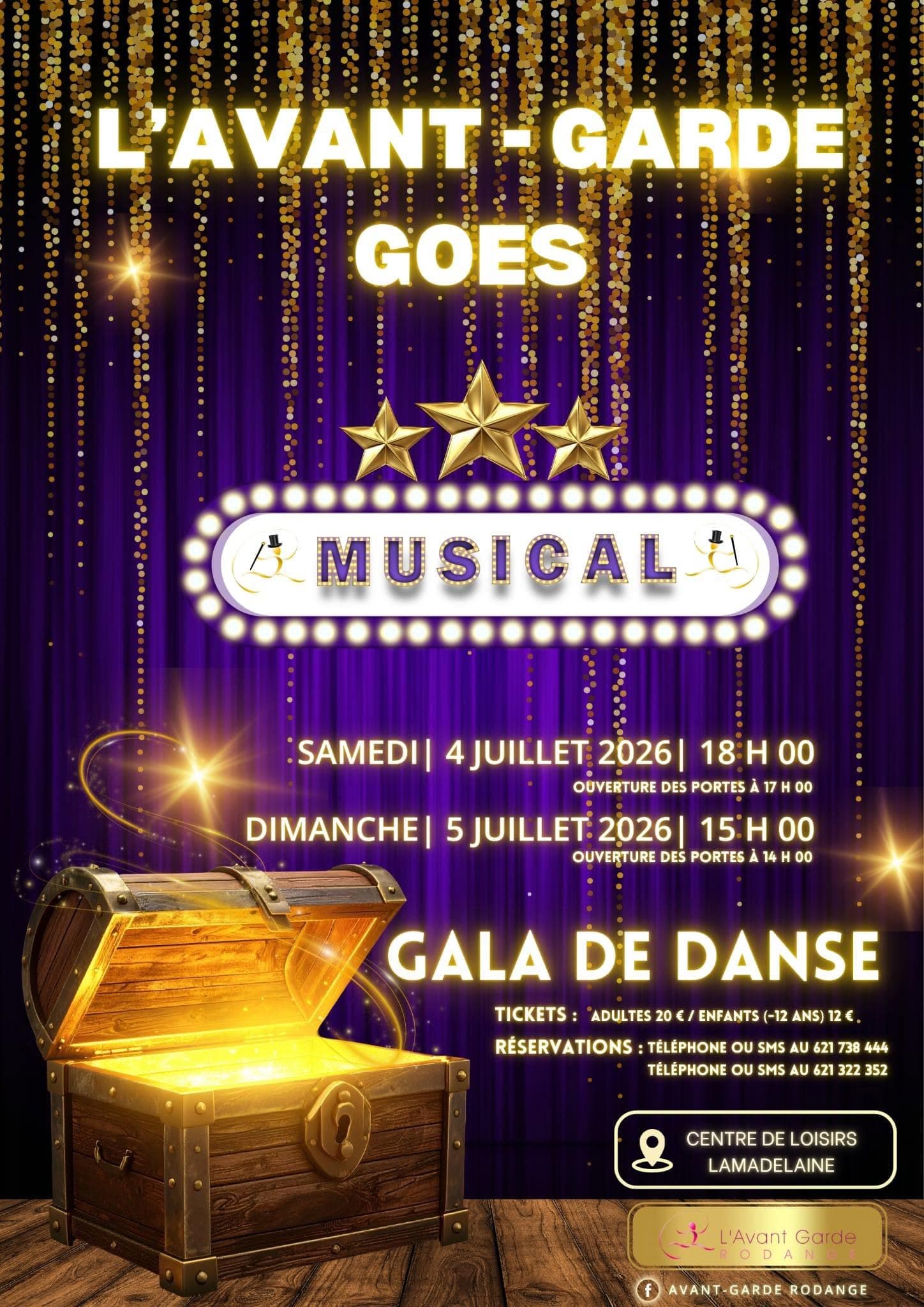 Gala de danse – L’Avant-Garde Rodange !SOLD OUT!