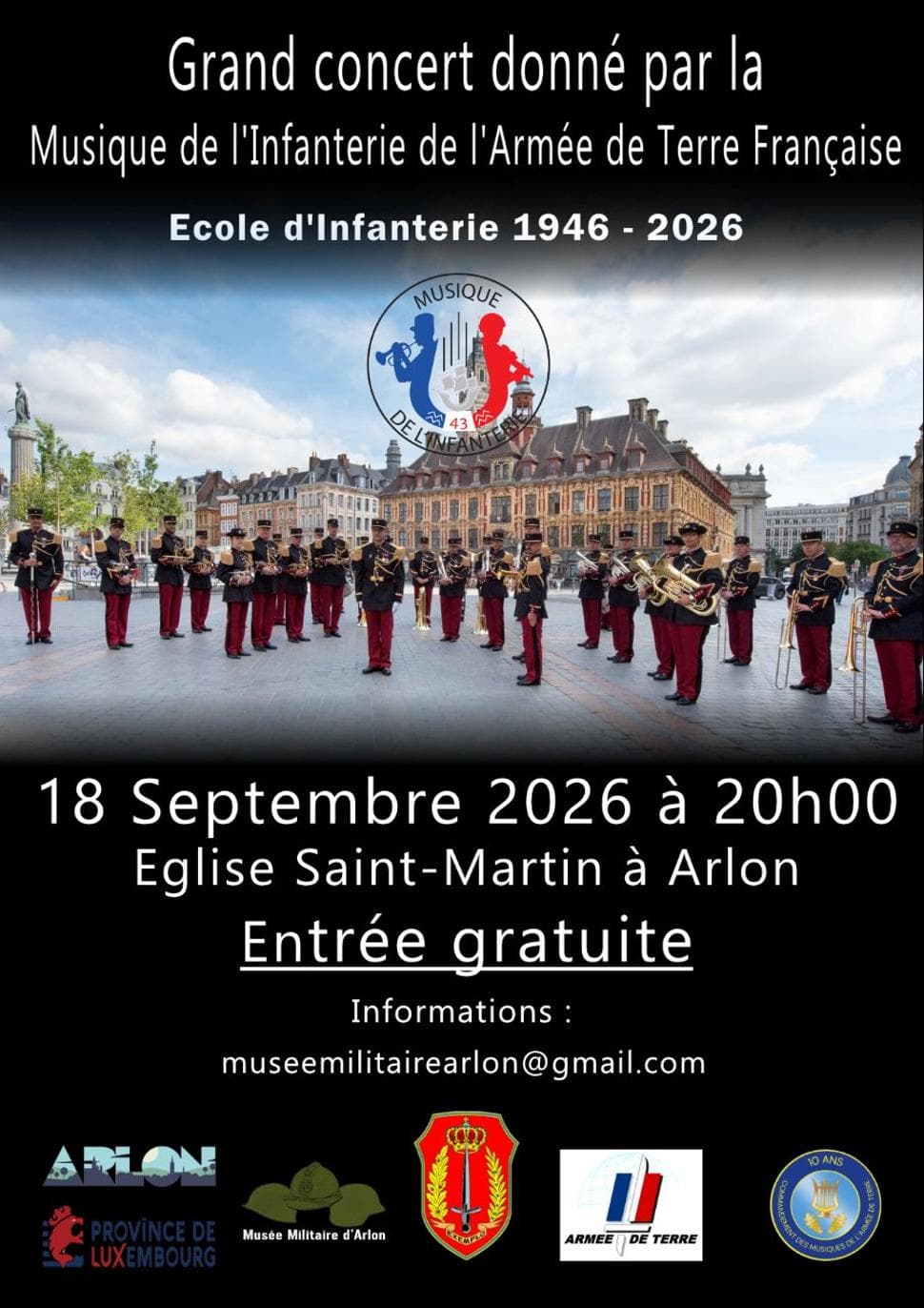 Concert - Musique de l'infanterie