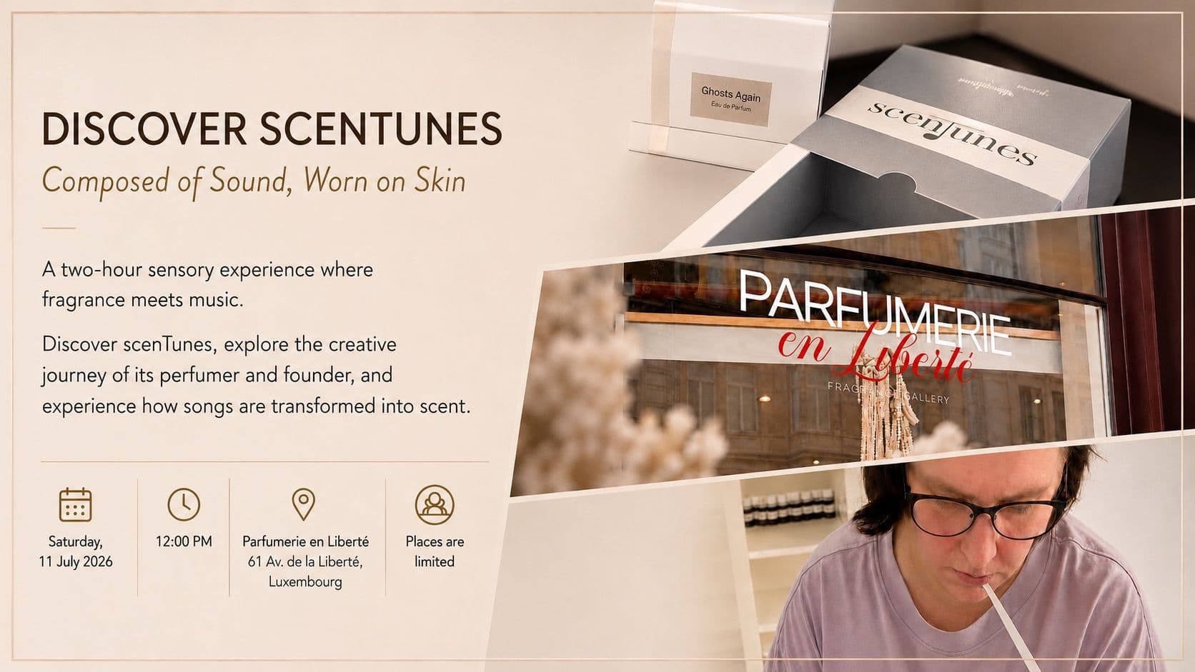 Découvrez scenTunes – Composé de sons, porté sur la peau