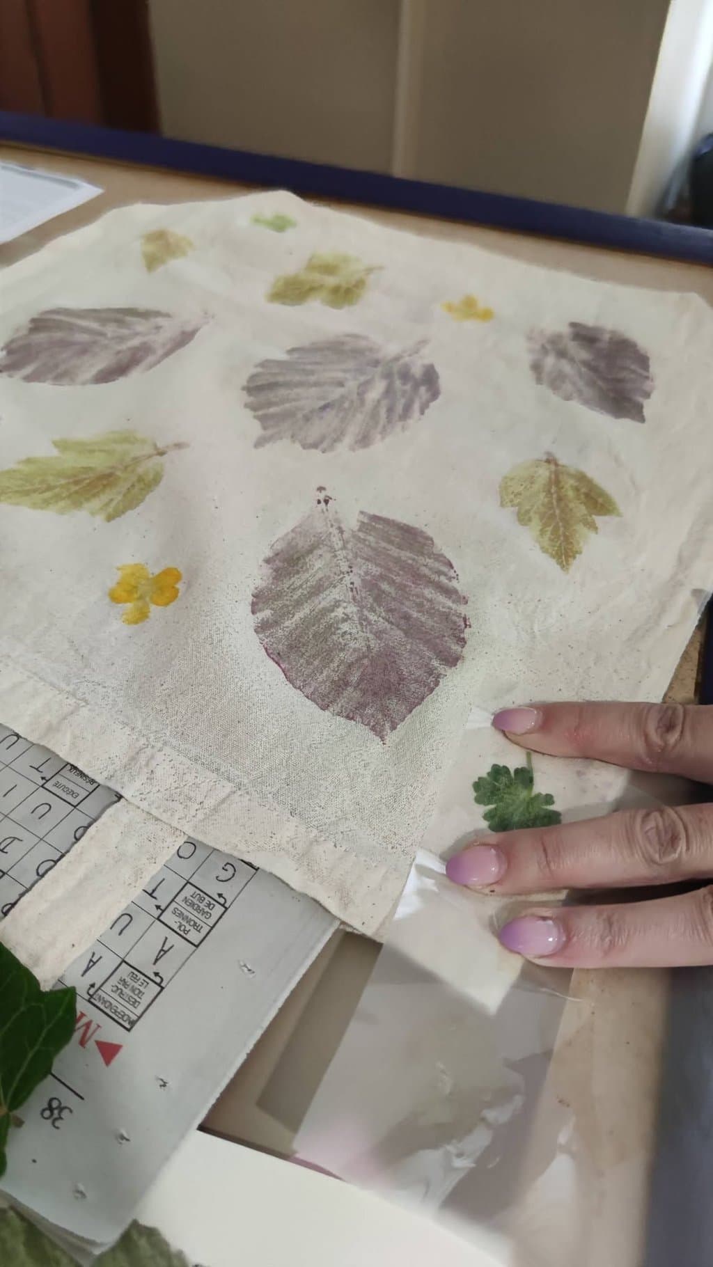 Atelier empreintes sauvages - tataki-zomé