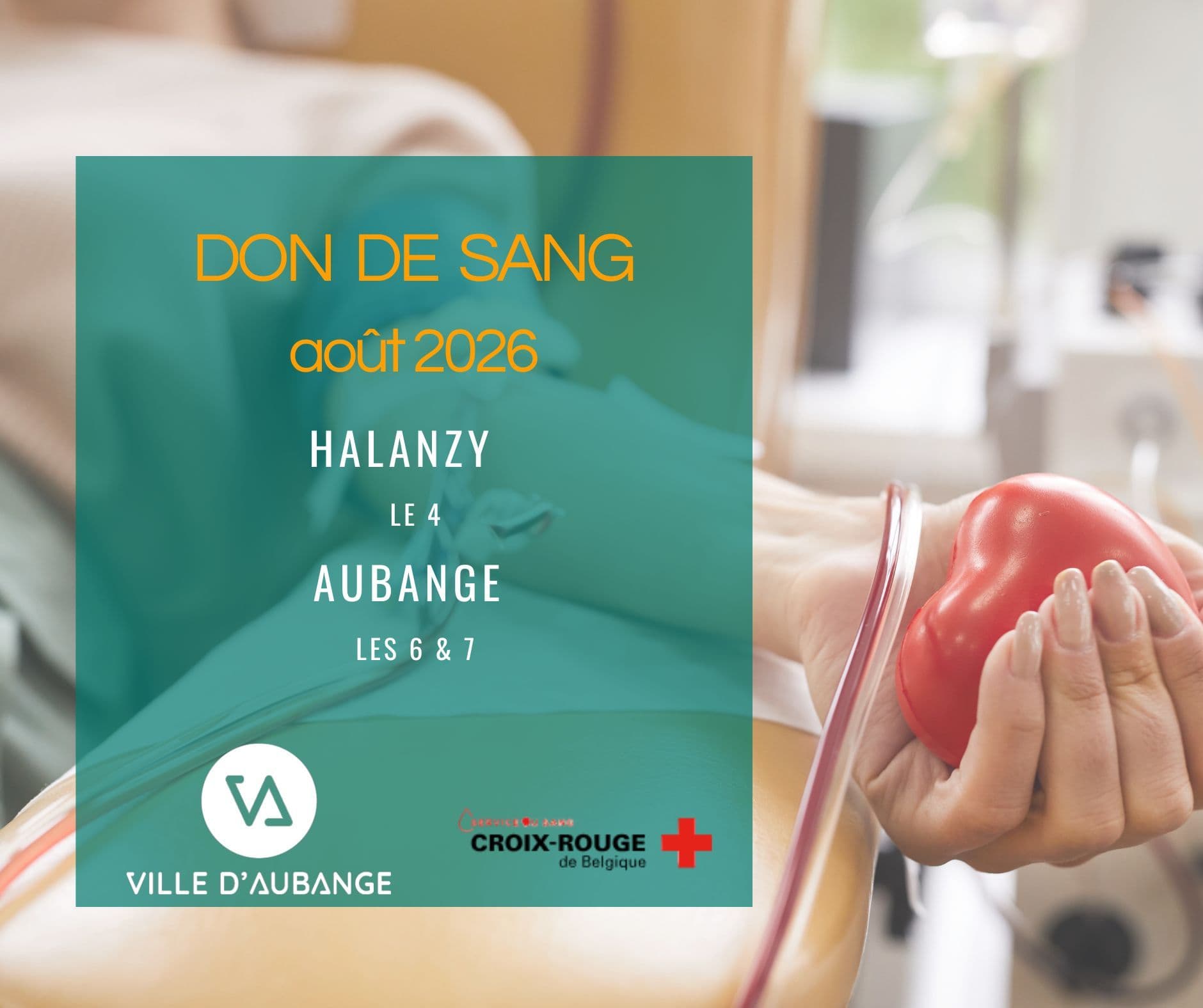 Blood donation August 2026