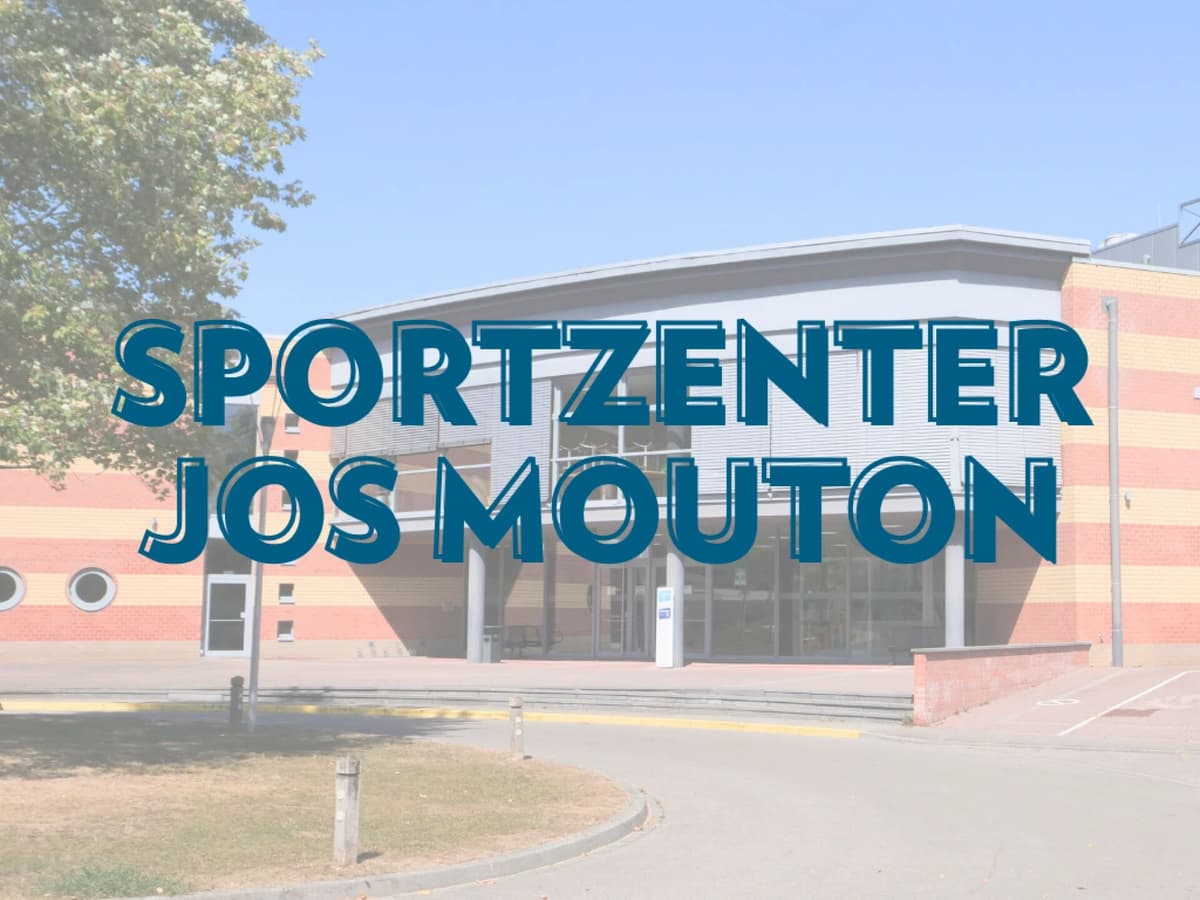 Inauguration of the 'Sportzenter Jos Mouton'