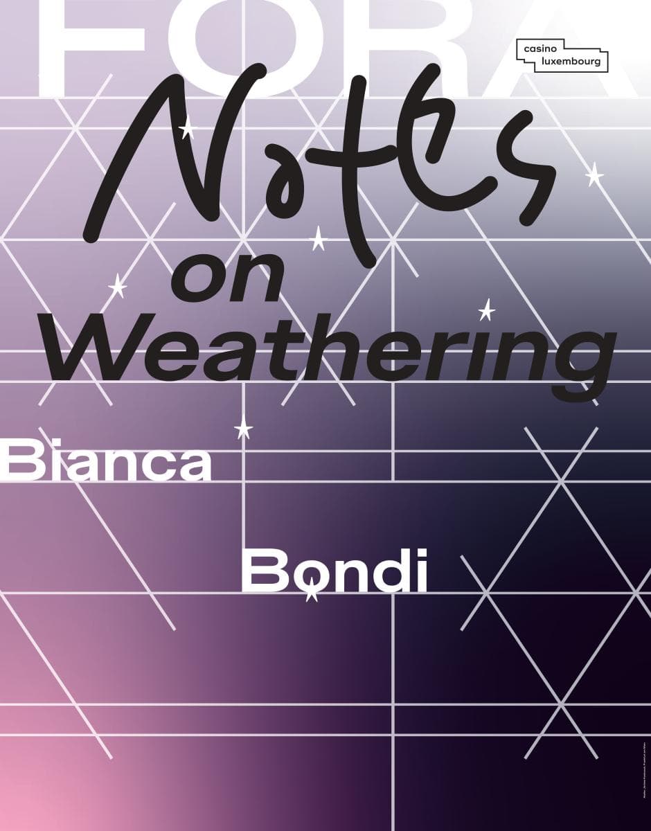 Midi de l'Art : Bianca Bondi - Notes on weathering