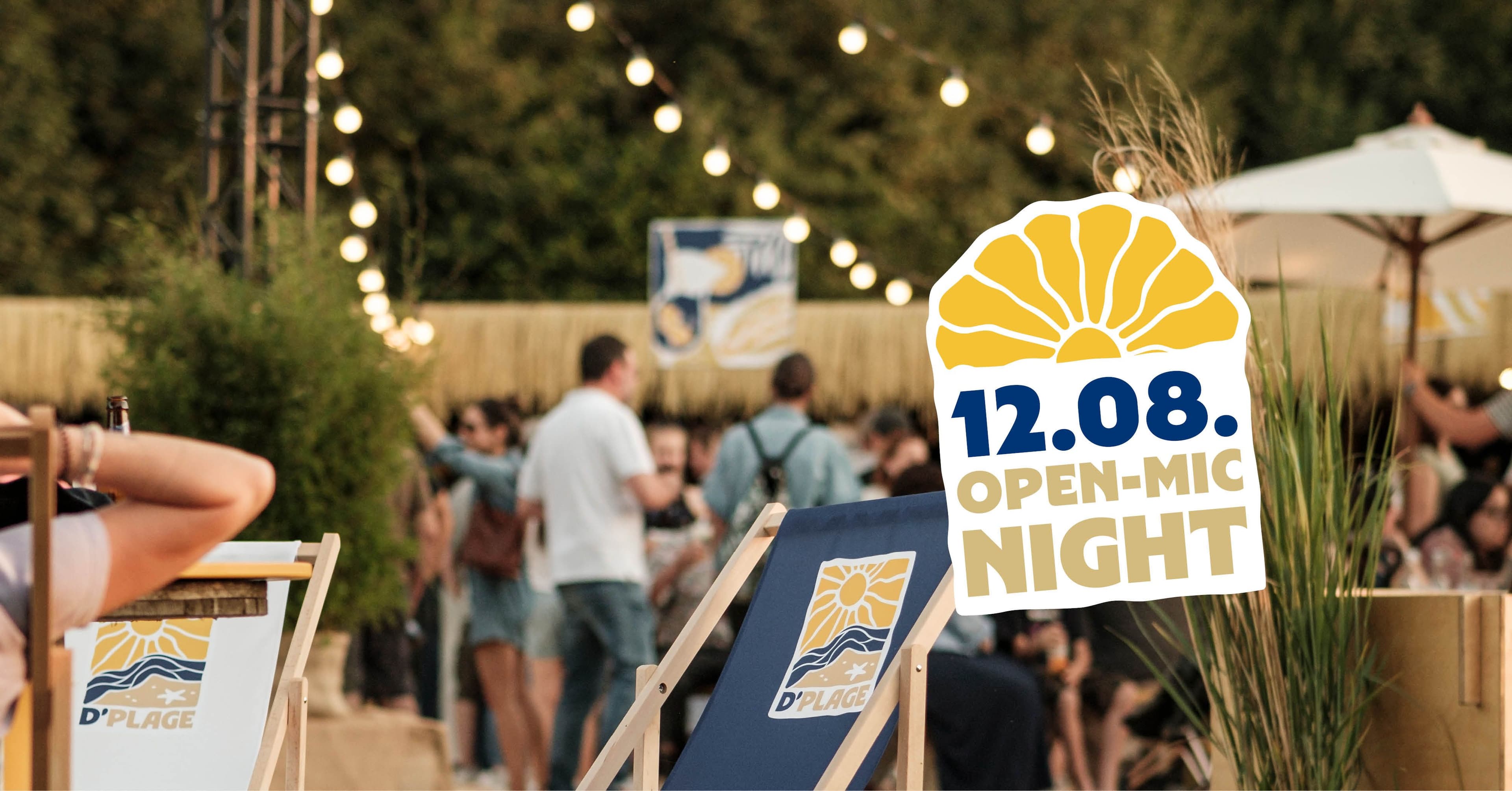 Open-Mic • D'Plage