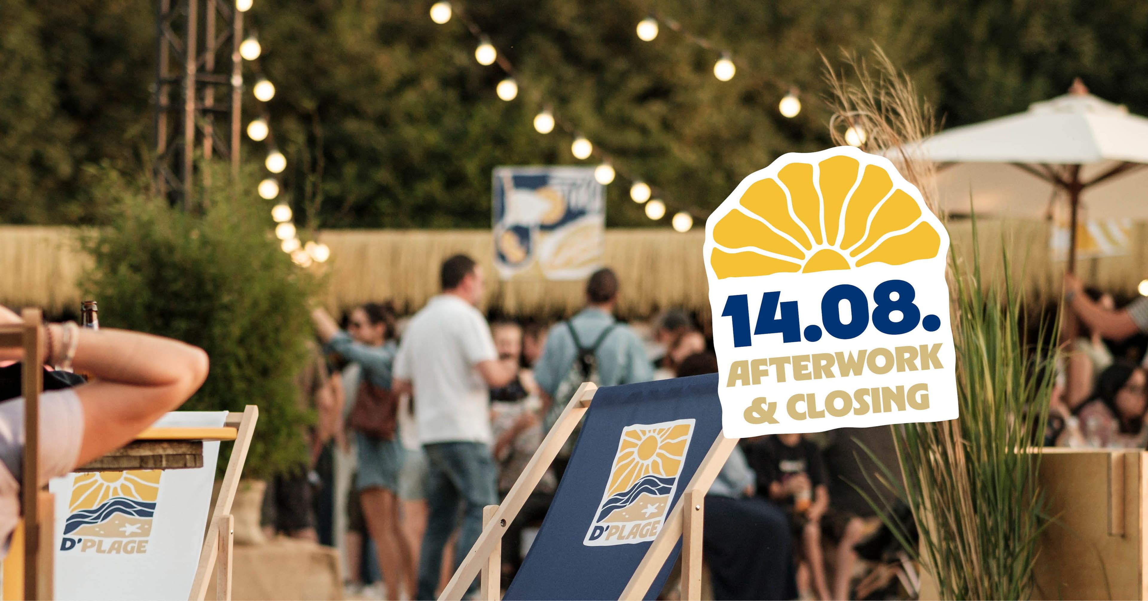 Afterwork & clôture avec DJ Dee • D'Plage