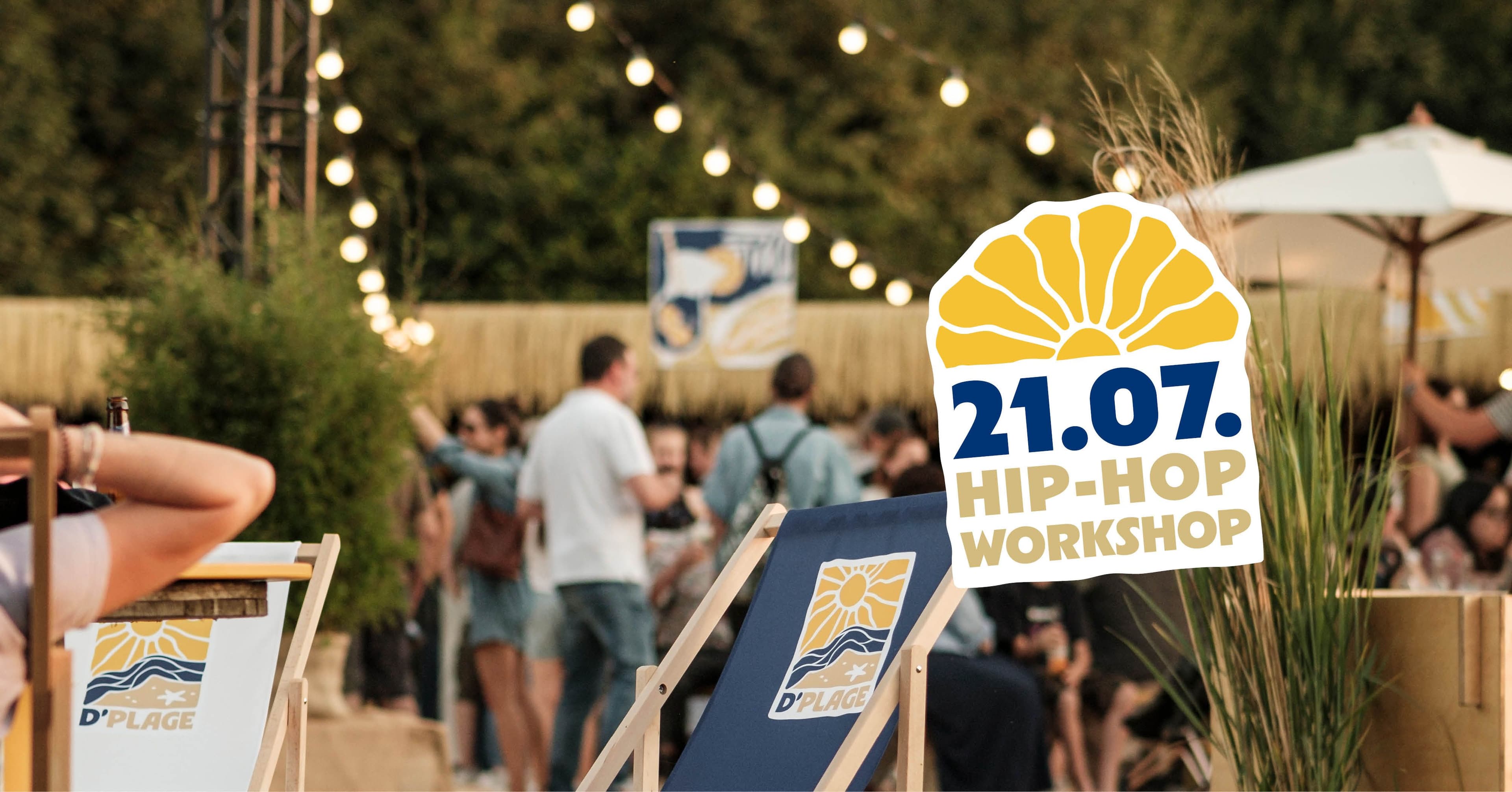 Atelier de danse hip-hop • D'Plage