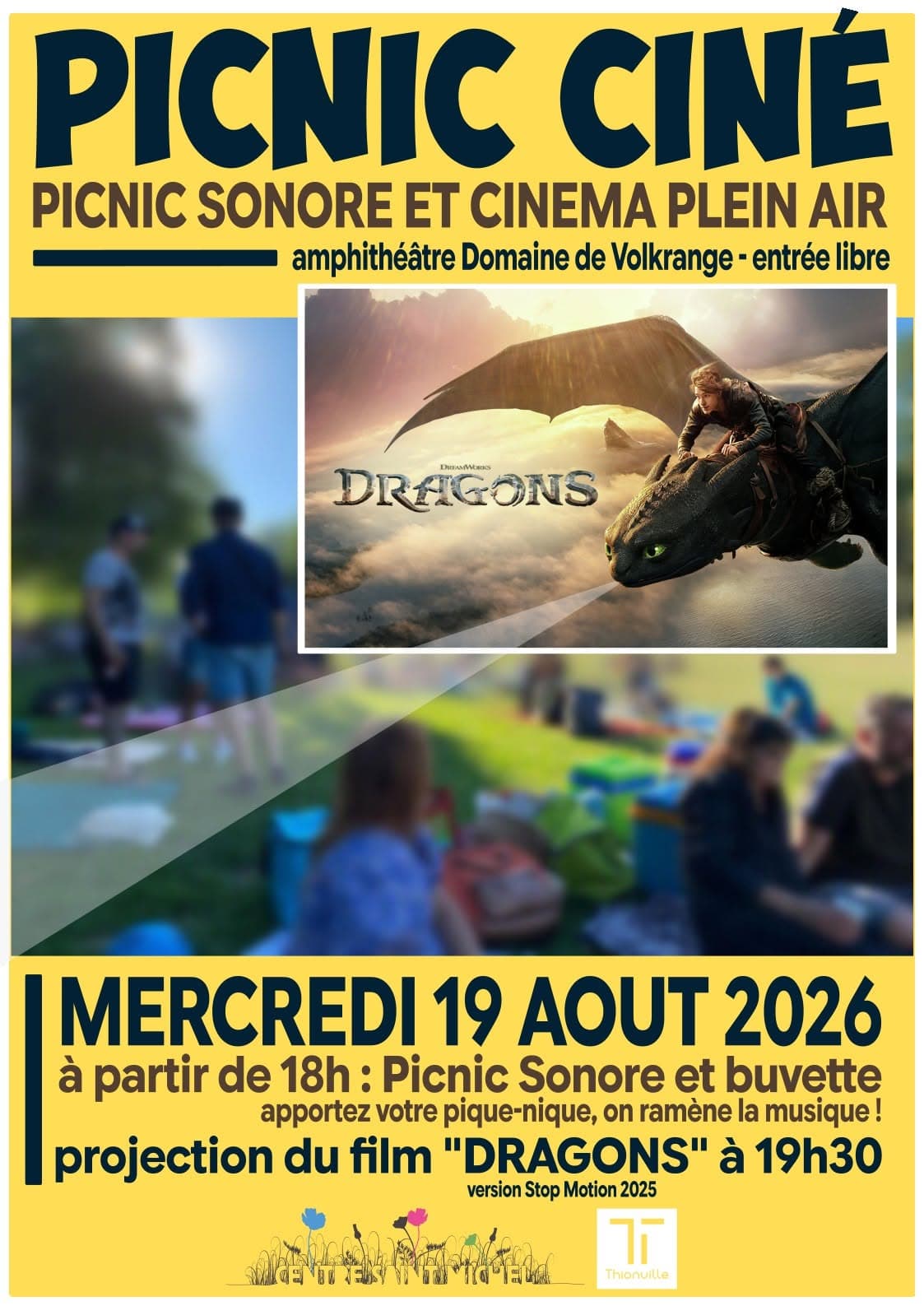 Pique-nique sonore et ciné plein air