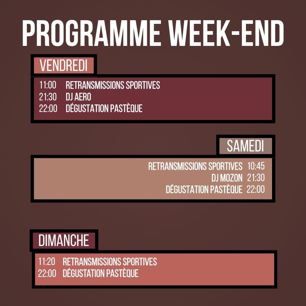 Weekend program