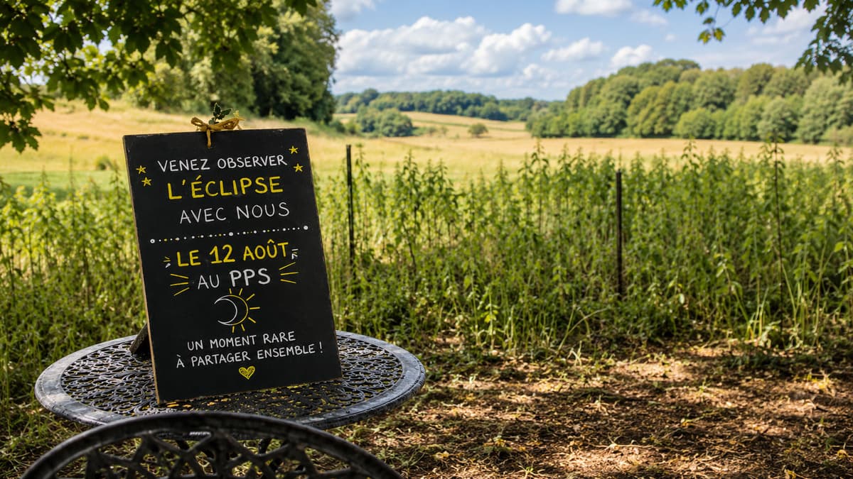 Quand le soleil rencontre la lune… Au potager !