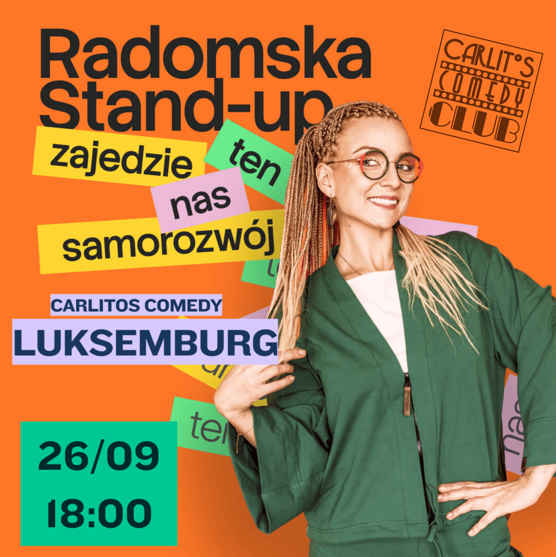 Aleksandra Radomska in the programme “Zaj**** nas ten samorozwój” | Stand-up