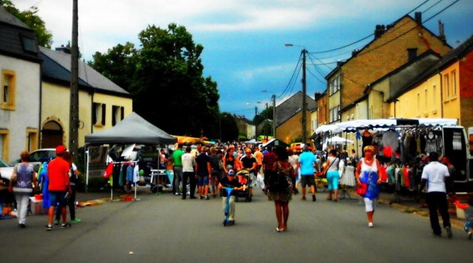 Brocante à Stockem