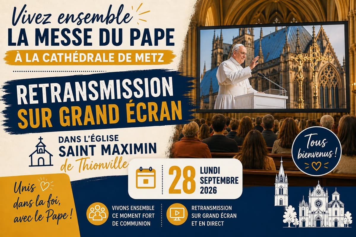 Retransmission de la messe du pape Léon XIV