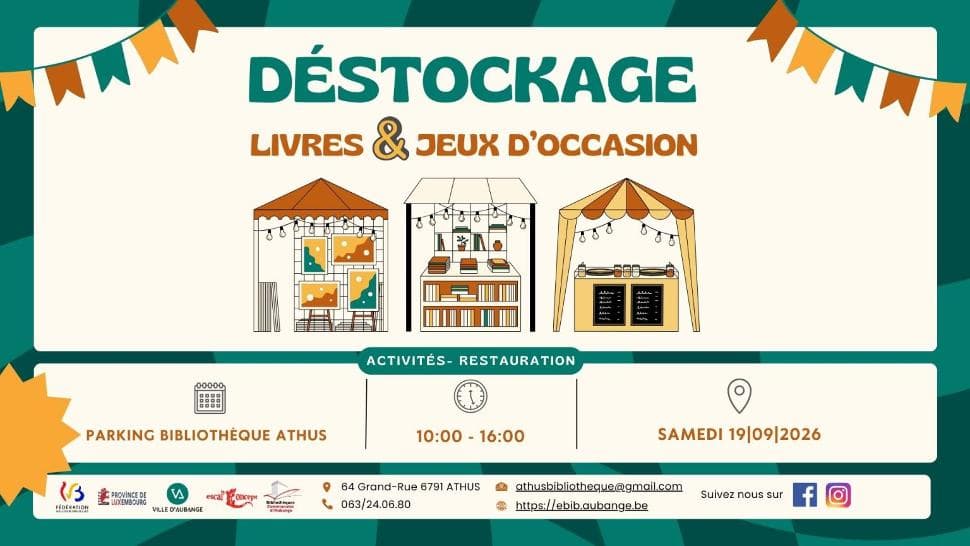 Clearance Sale 2026 | Bibliothèque d'Athus