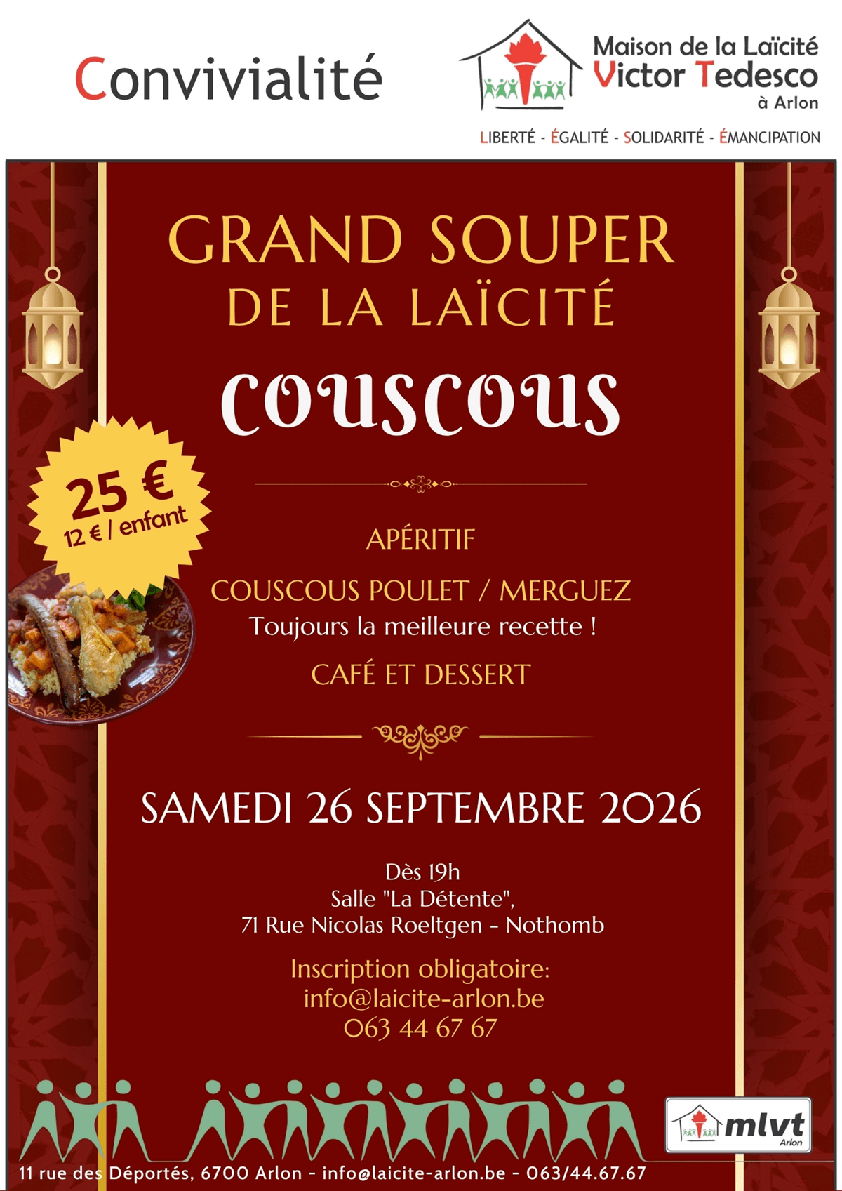 Grand Souper de la Laïcité