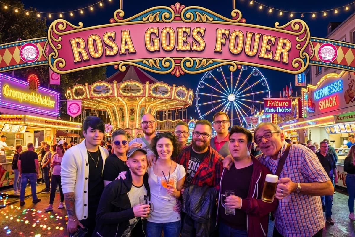 Rosa Lëtzebuerg à la Schueberfouer !