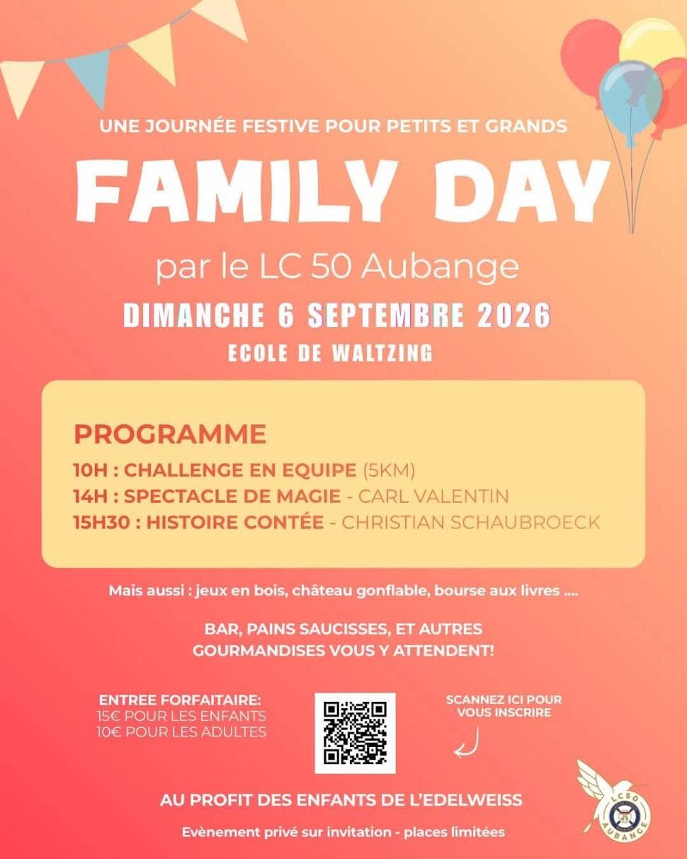 Family Day - Ladies Circle 50 Aubange