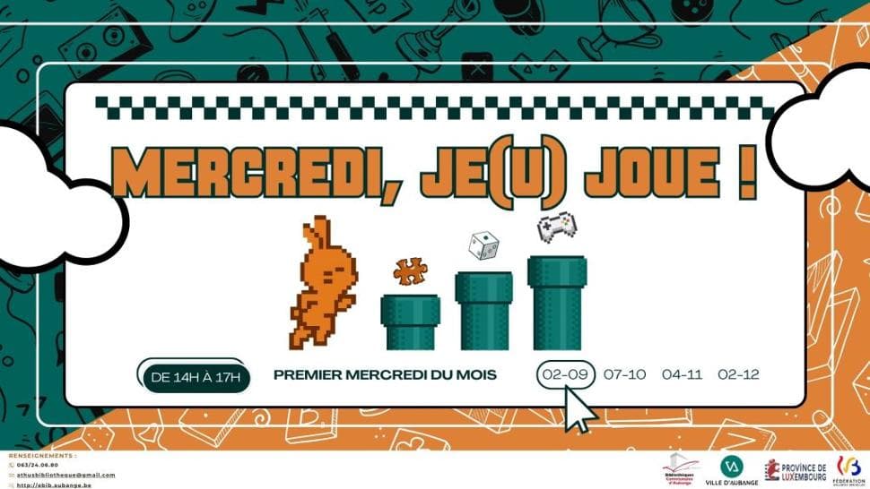 Mercredi, je(u) joue !