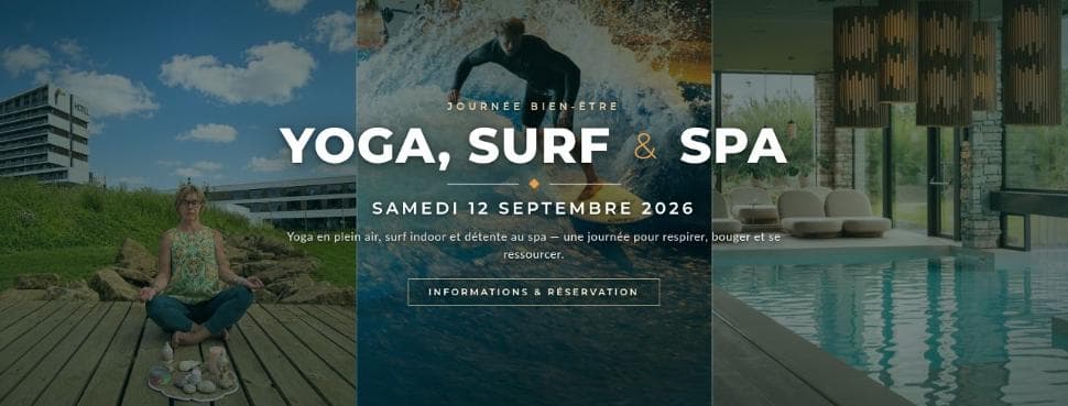 Stage yoga, surf & spa