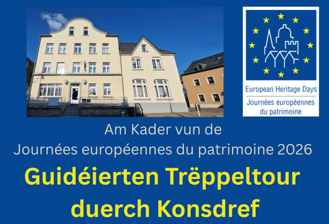 Guided walking tour through Consdorf