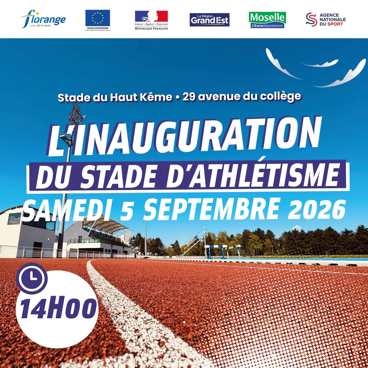 Inauguration of the athletics stadium