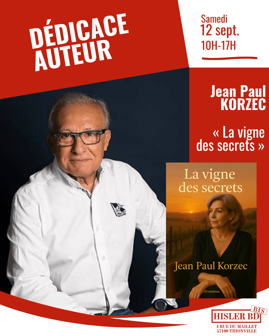 Book Signing with Jean Paul Korzec