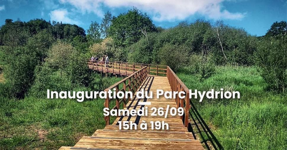 Inauguration du Parc de l’Hydrion