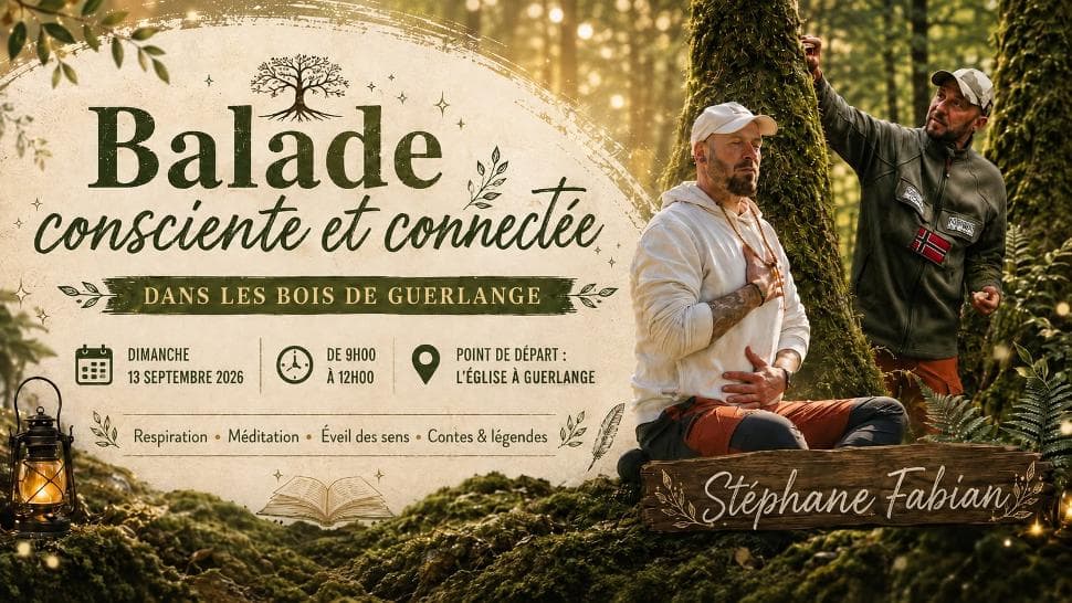Balade consciente et connectée | Bois de Guerlange