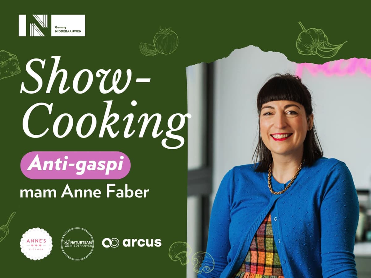Show-Cooking Anti-Gaspi avec Anne Faber