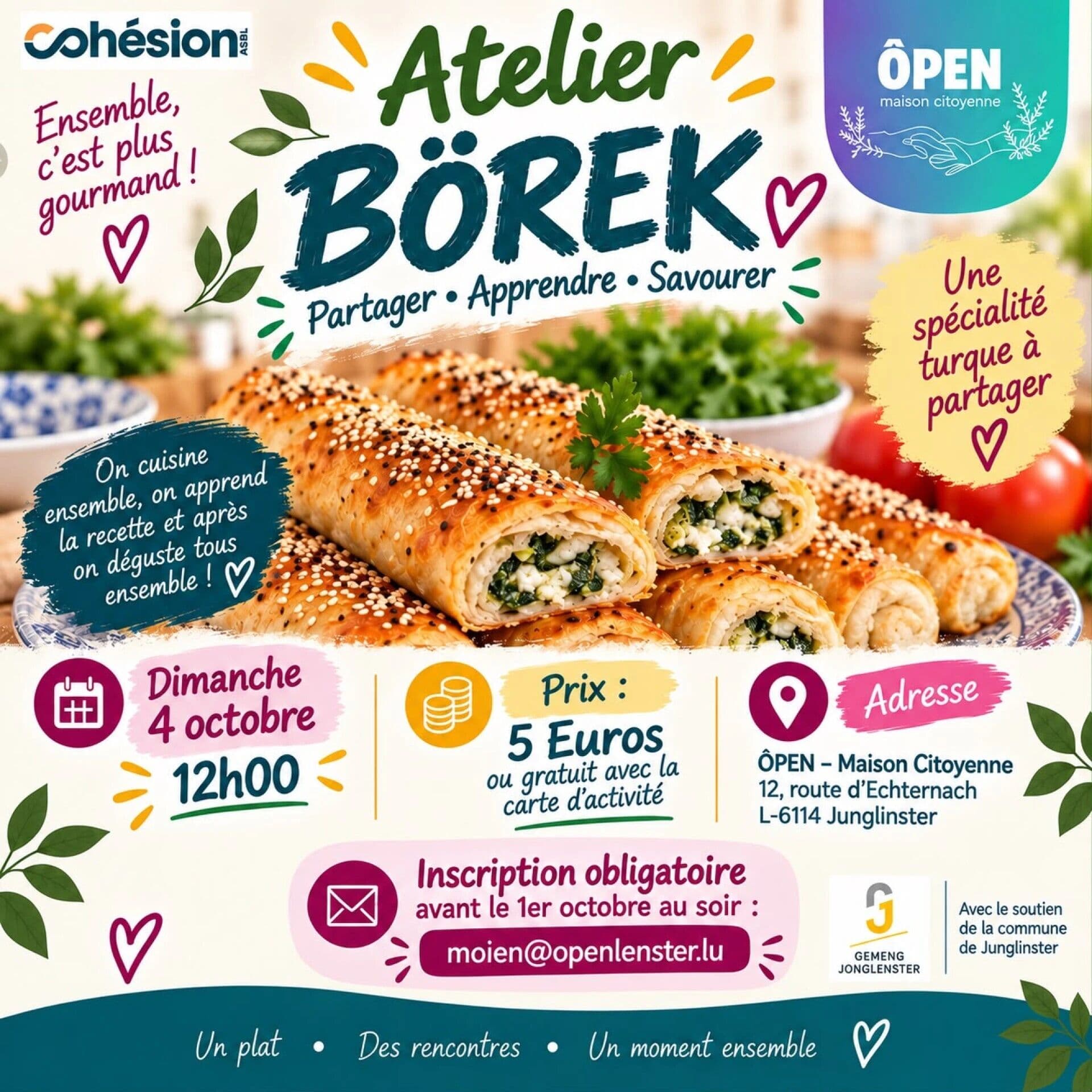Börek Workshop (Turkish dish)