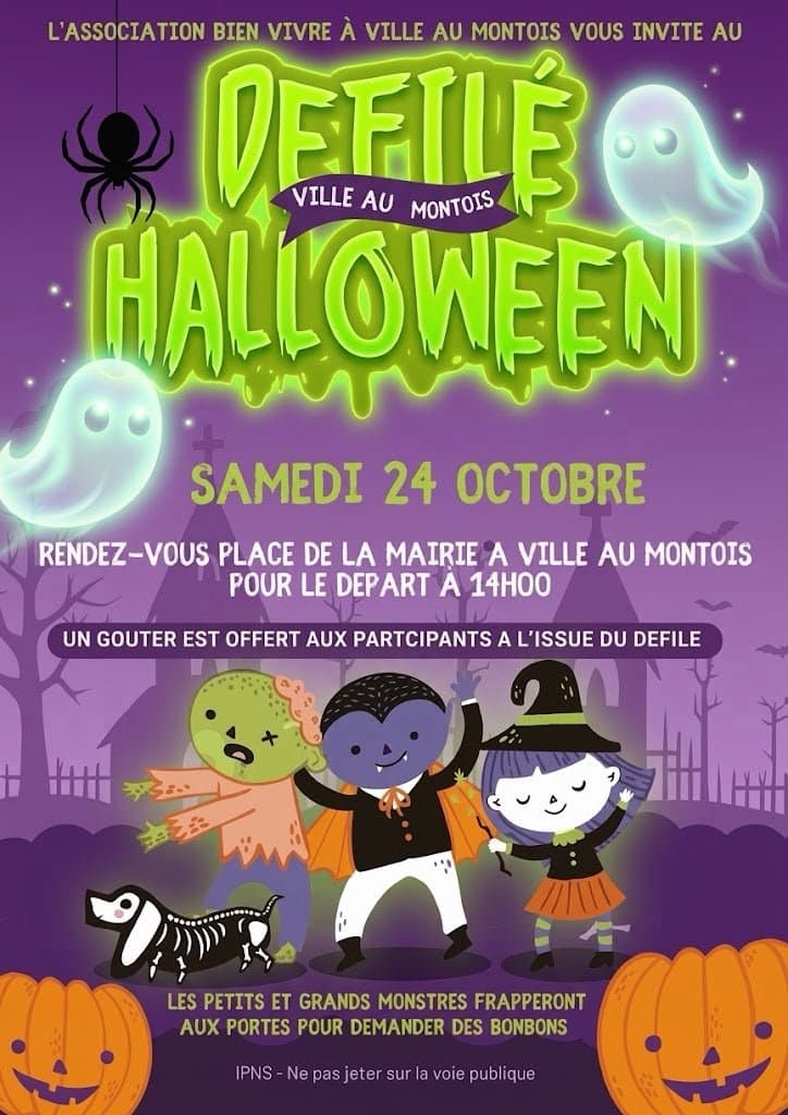 Défilé d’Halloween pour les enfants