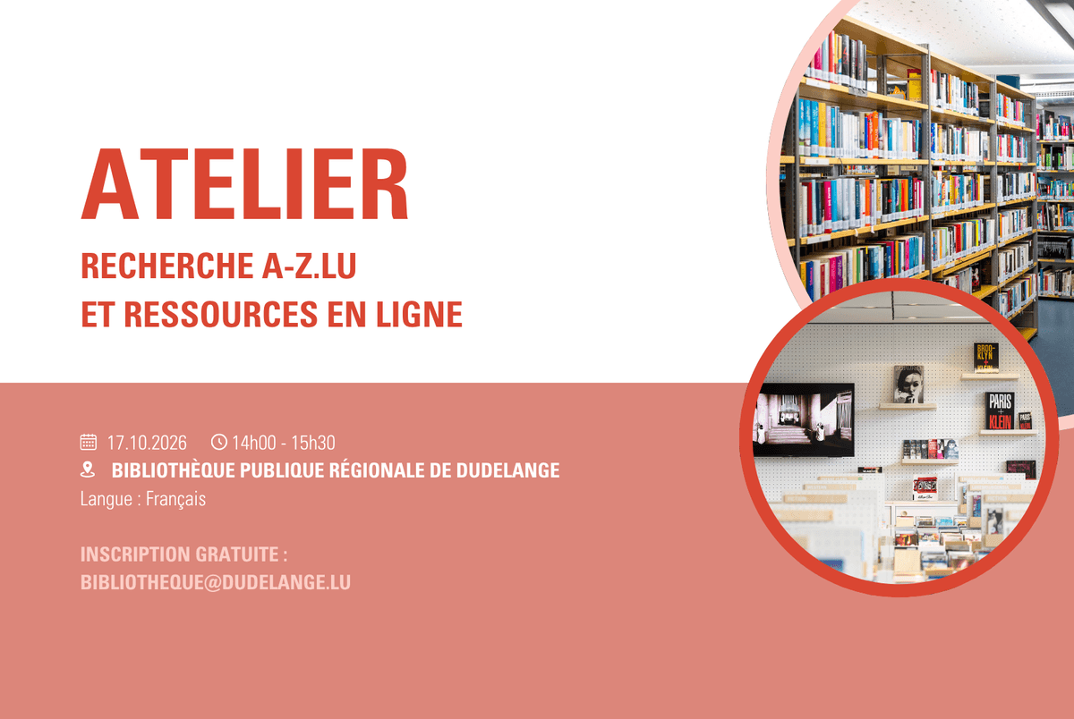 Recherche a-z.lu et ressources en ligne