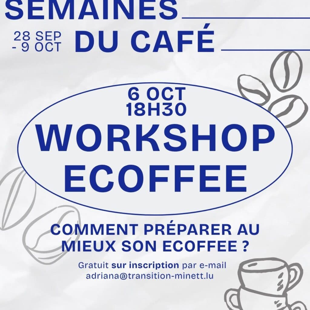 atelier - Semaine du café