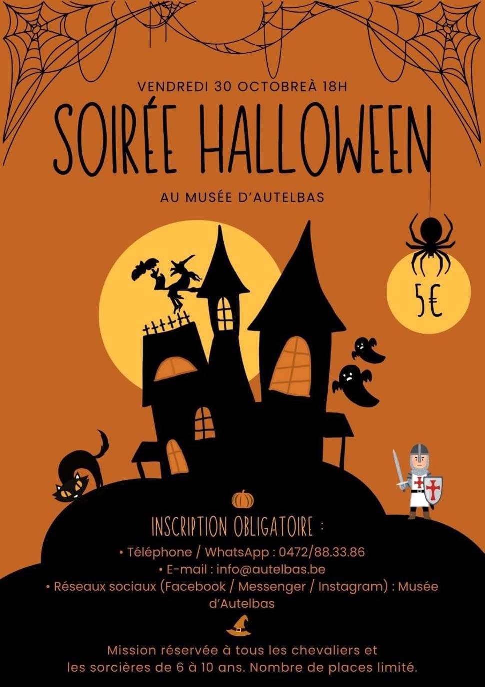 Halloween Evening at Musée d’Autelbas