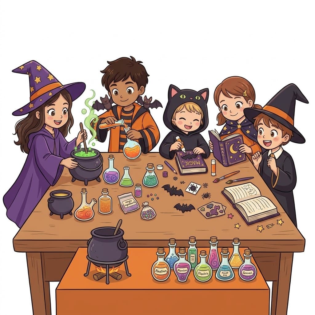 Spellbooks and Potions – Workshop for Young Audiences