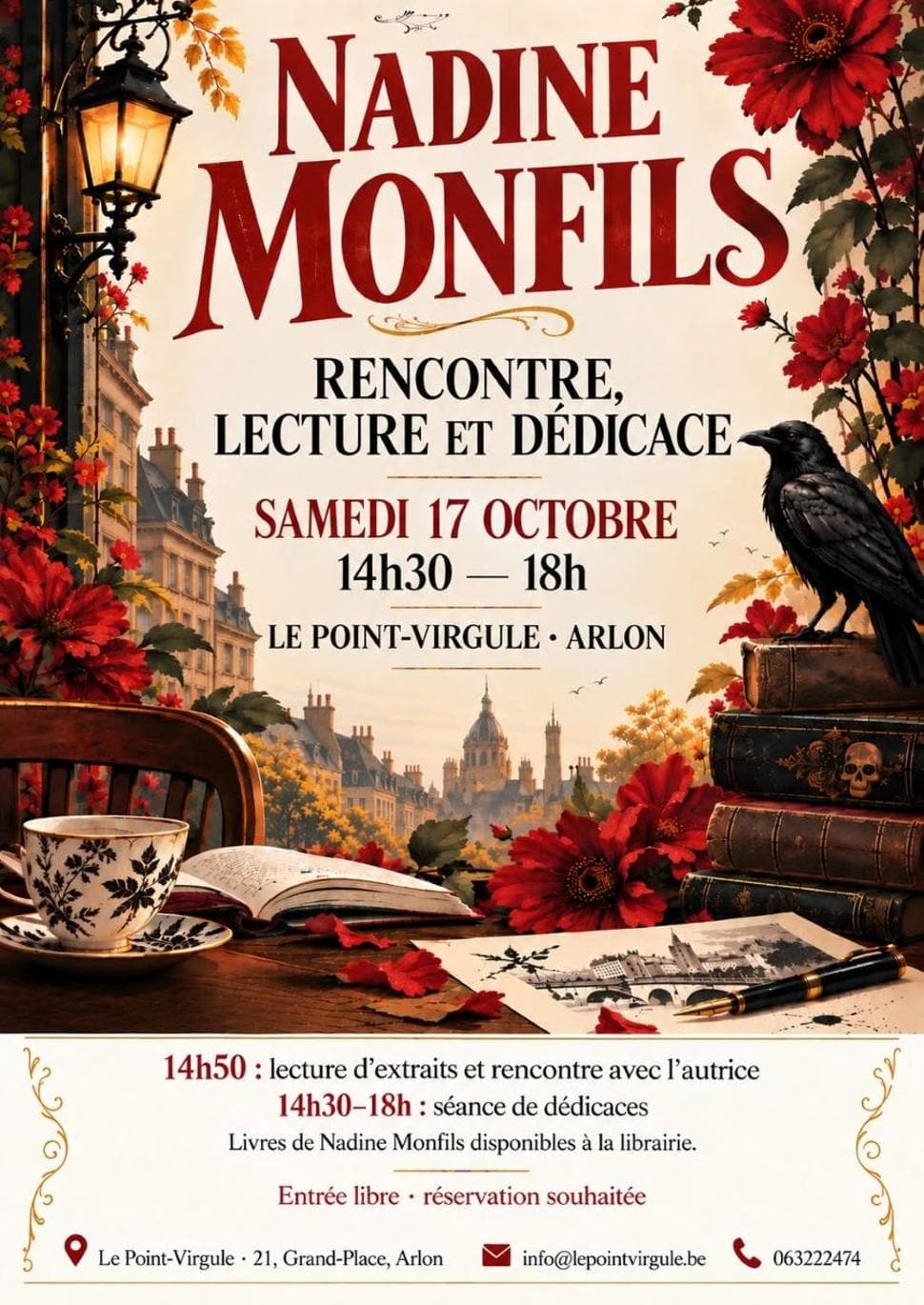 Rencontre & dédicace « La Femme-chat » de J.-C. Servais