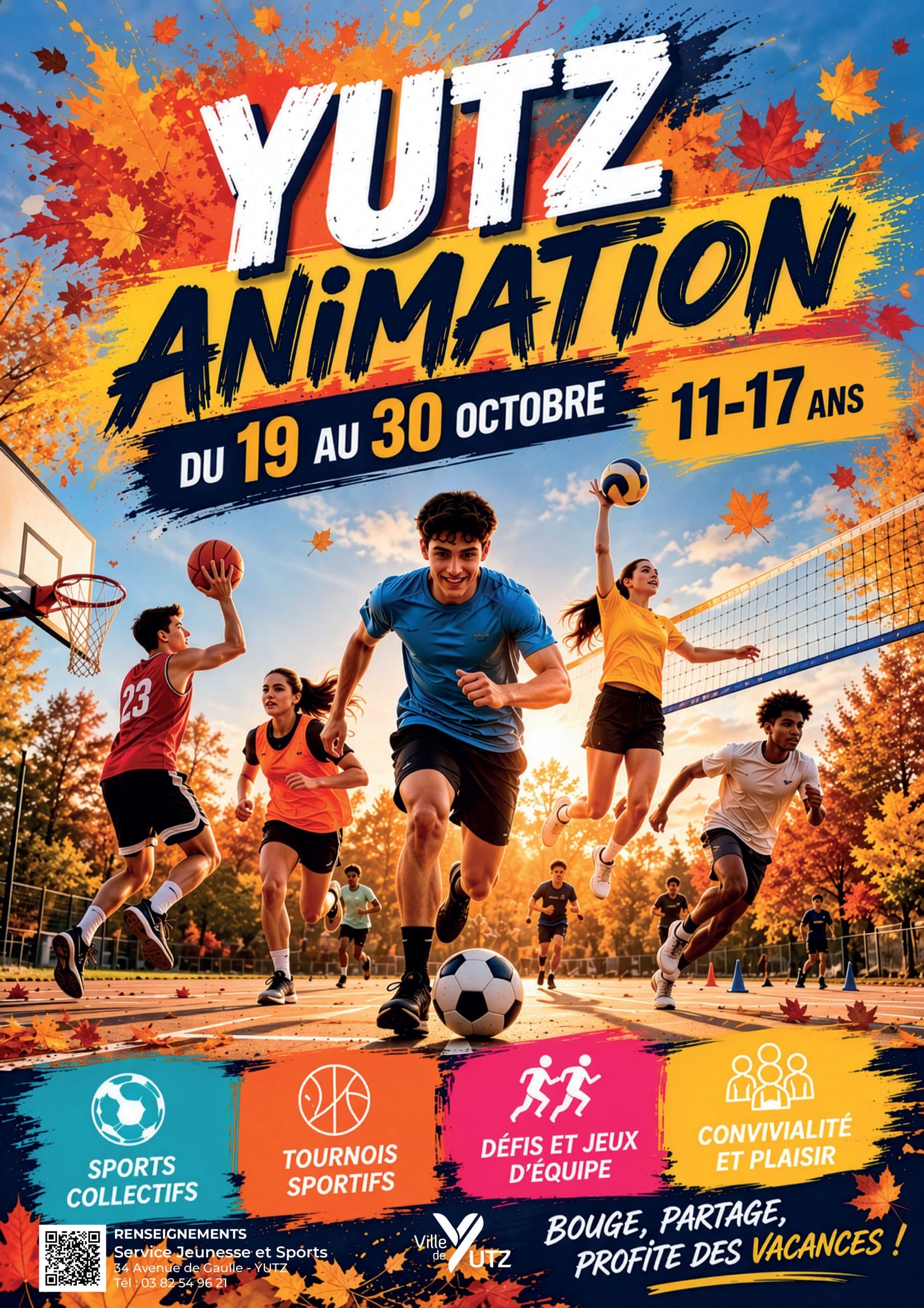Yutz animations pour les 11-17 ans