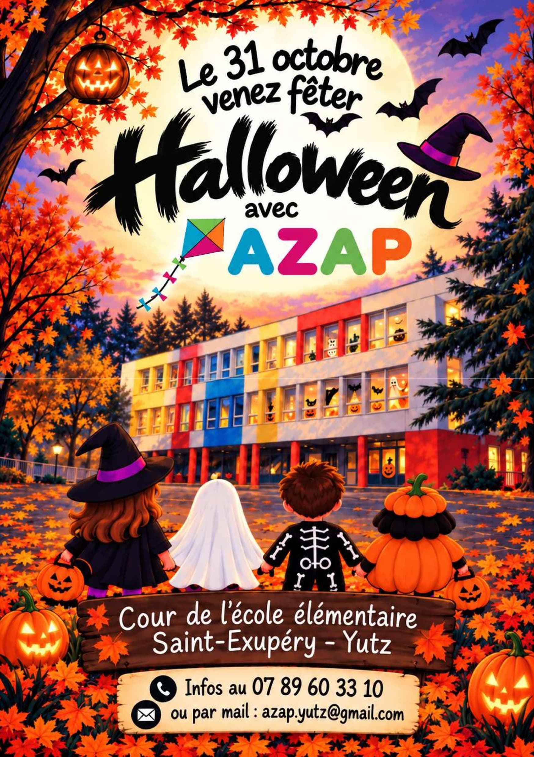 Fête d’Halloween de l’AZAP