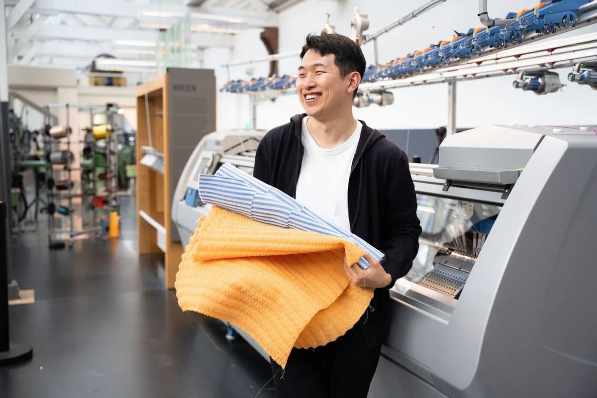 Atelier de tissage avec Sangmin Oh