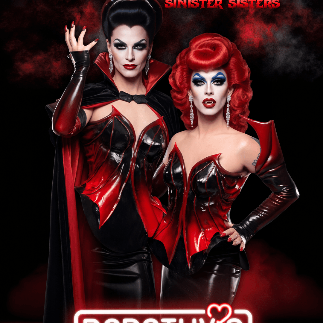 Dragula and the Sinister Sisters — Halloween LGBTQIA+ inclusif