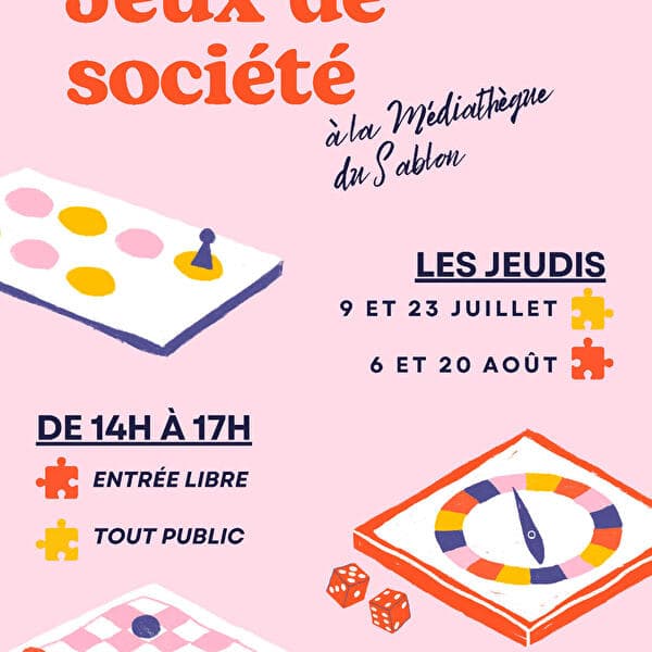 Cet été c'est jeux de société !