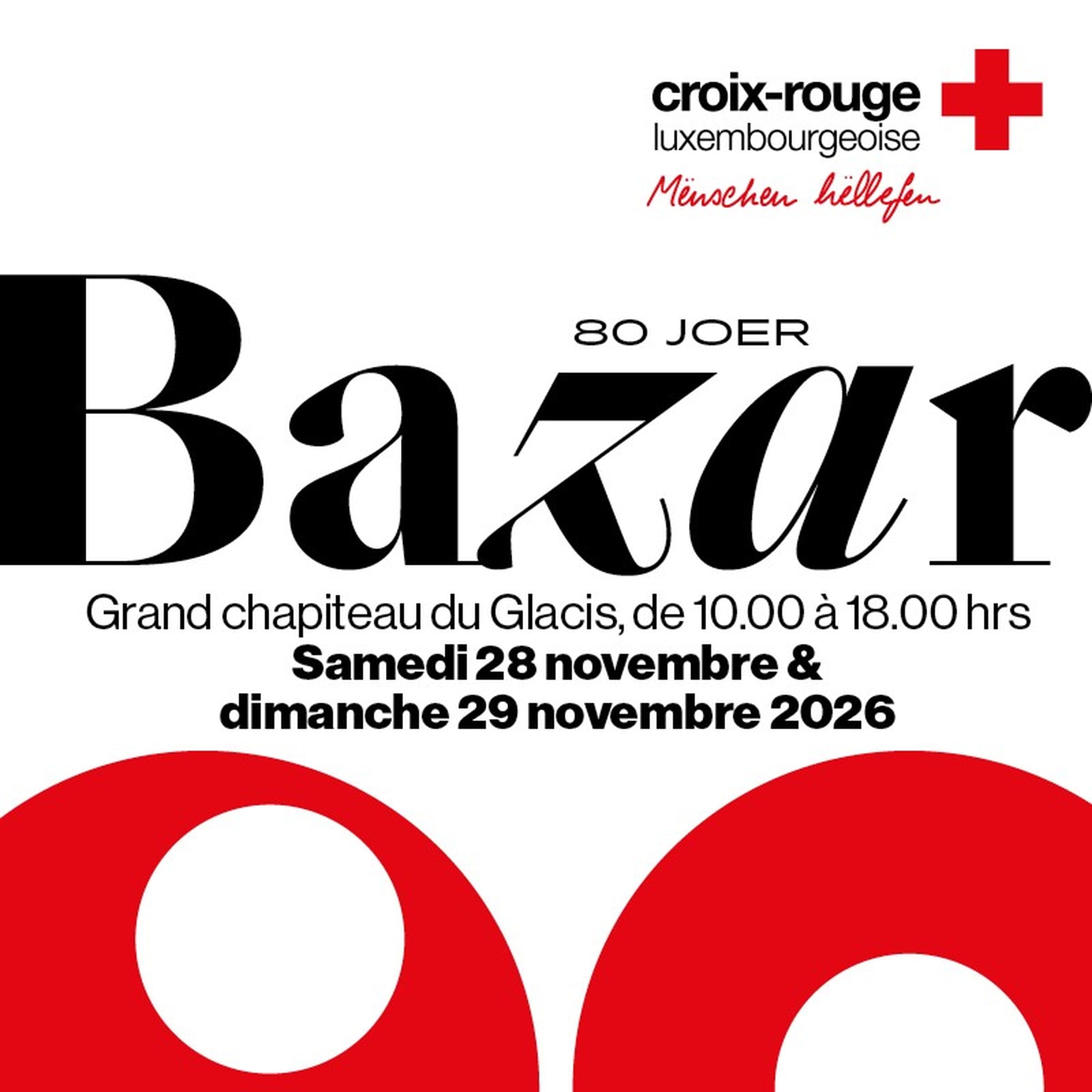 Bazar de la Croix-Rouge 2026