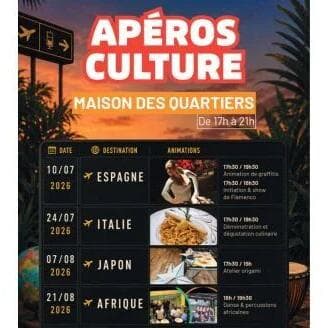 Apéros culture
