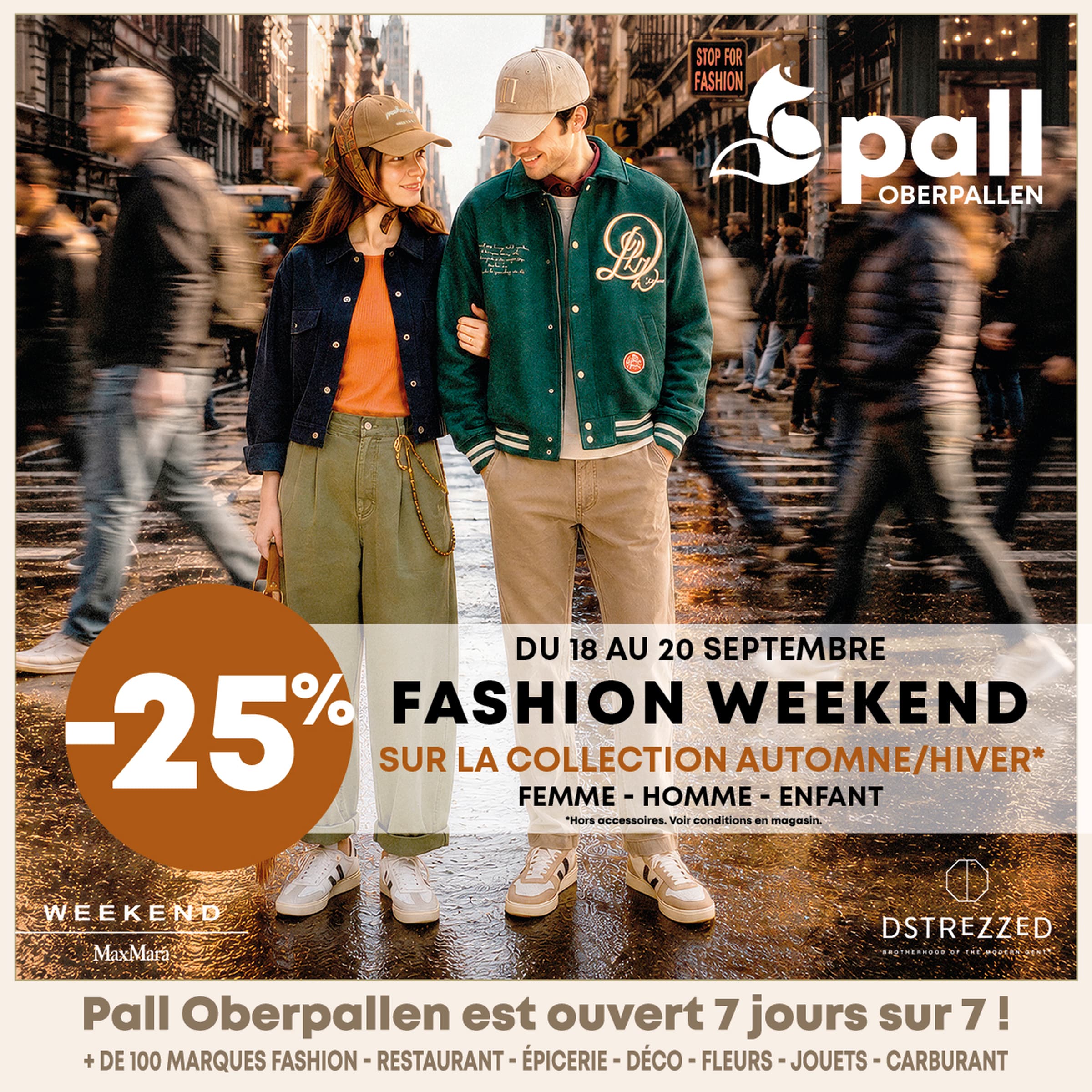 Fashion Weekend au Pall Oberpallen !